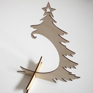 Stojaca ozdoba - vianočný stromček