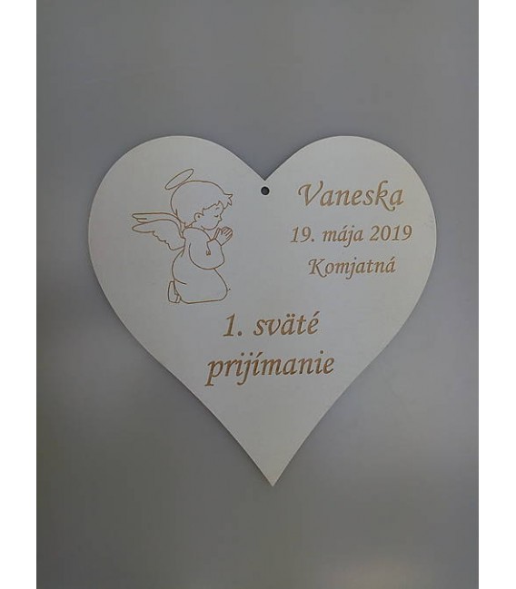 Srdiečko na prvé sväté prijímanie